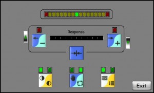 X2 series web-guider control screen Converter Guide 4 position control screen