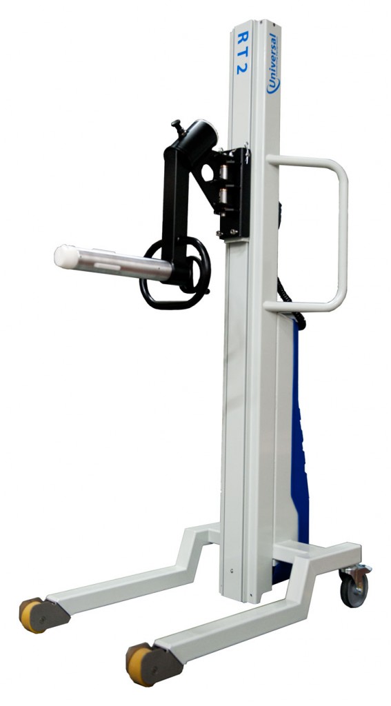 Trolley for handling heavy rolls Roll handling trolley - Universal RT2