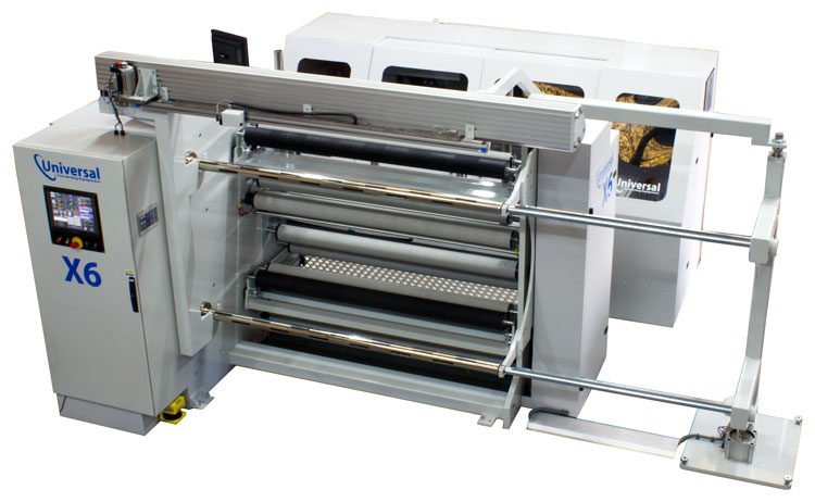 X6lp Laser-Perforation und Inspektion Rollenschneider