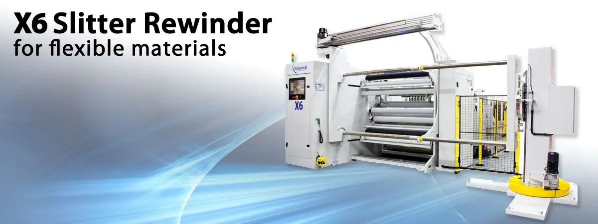 X6 Slitter Rewinder
